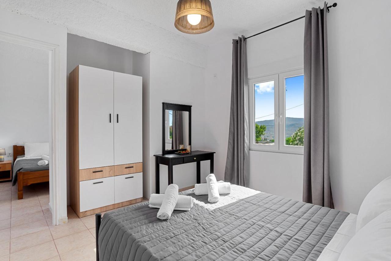 Bella-Maria At Aptera With Mountain And Sea View !! Chania  Exterior photo