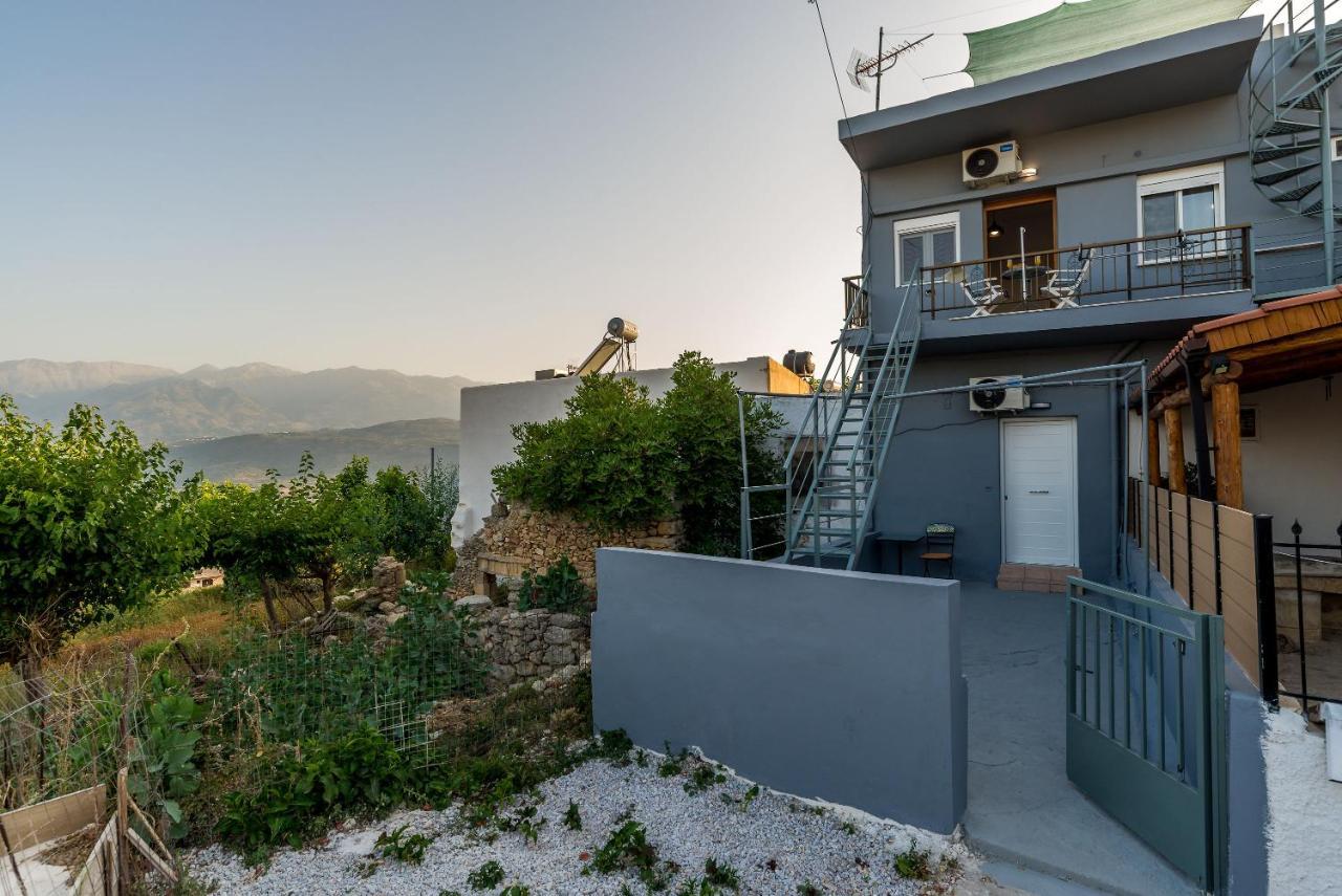 Bella-Maria At Aptera With Mountain And Sea View !! Chania  Exterior photo
